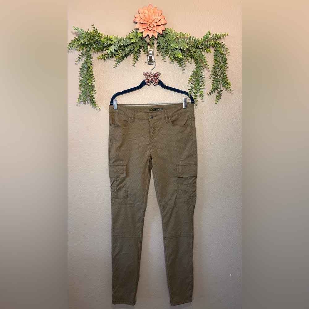 Prana olive green Straight Leg hiking cargo pants